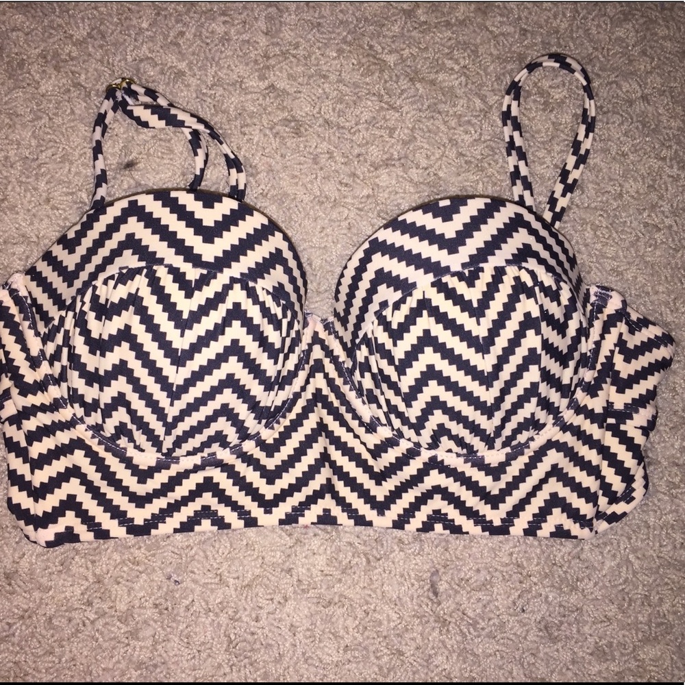 Push up Bandeau Bikini Top, Size S
